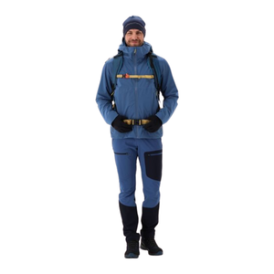 CMP Men's Ripstop Stretch Hiking Trousers (Bluestone)