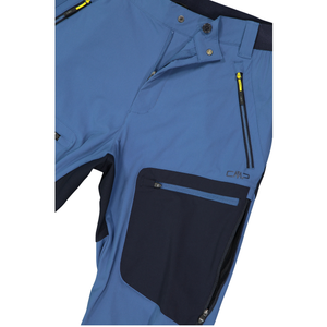 CMP Men's Ripstop Stretch Hiking Trousers (Bluestone)