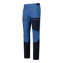 Load image into Gallery viewer, CMP Men&#39;s Ripstop Stretch Hiking Trousers (Bluestone)
