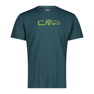 CMP Men's Round Neck Logo Technical Tee (Alpine)