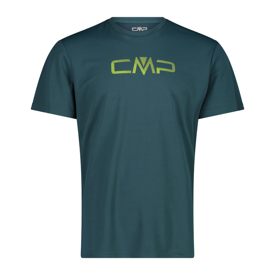 CMP Men's Round Neck Logo Technical Tee (Alpine)