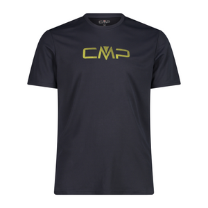 CMP Men's Round Neck Logo Technical Tee (Antracite)