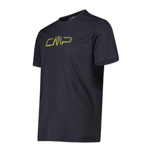 Load image into Gallery viewer, CMP Men&#39;s Round Neck Logo Technical Tee (Antracite)
