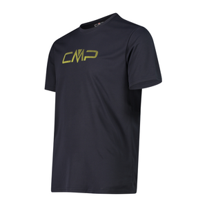 CMP Men's Round Neck Logo Technical Tee (Antracite)