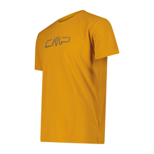 Load image into Gallery viewer, CMP Men's Round Neck Logo Technical Tee (Curcuma)
