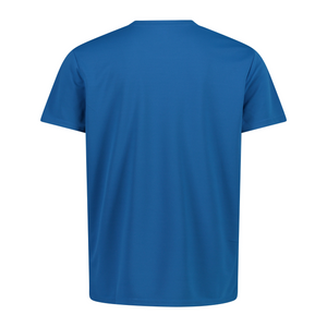 CMP Men's Round Neck Logo Technical Tee (Pacific)