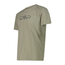 Load image into Gallery viewer, CMP Men&#39;s Round Neck Logo Technical Tee (Sage)
