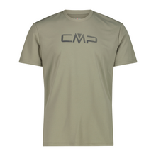 Load image into Gallery viewer, CMP Men&#39;s Round Neck Logo Technical Tee (Sage)
