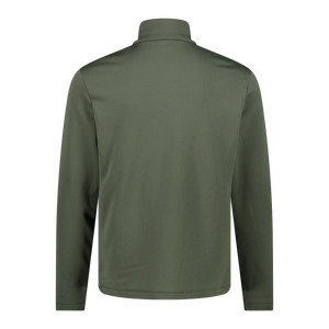 CMP Men's Stretch-Performance Quarter Zip Fleece Top (Olive)