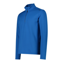 Load image into Gallery viewer, CMP Men&#39;s Stretch-Performance Quarter Zip Fleece Top (Zaffiro)
