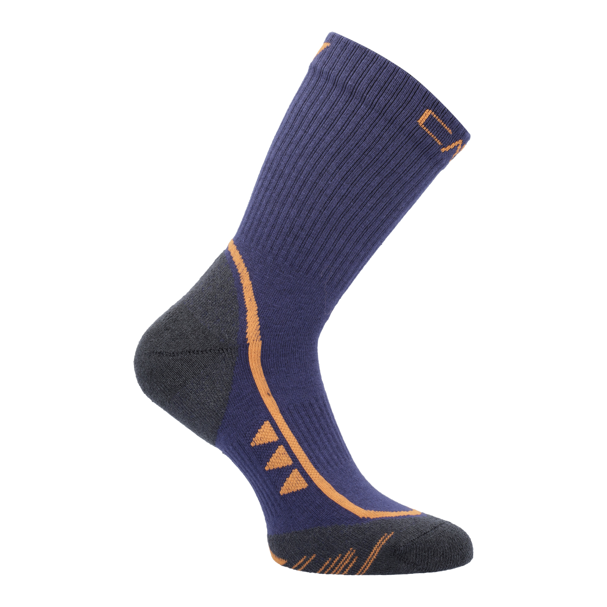 CMP Men's Supersoft 50 Mid Length Hiking Socks B.Blue Flame 13NR 3I19867