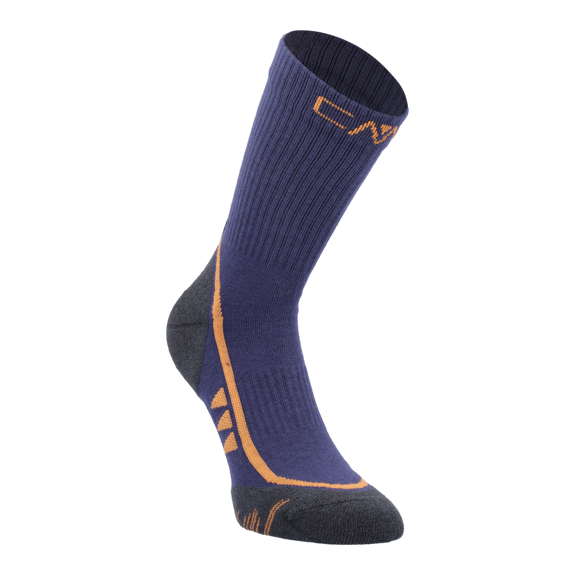 CMP Men's Supersoft 50 Mid Length Hiking Socks B.Blue Flame 13NR 3I19867