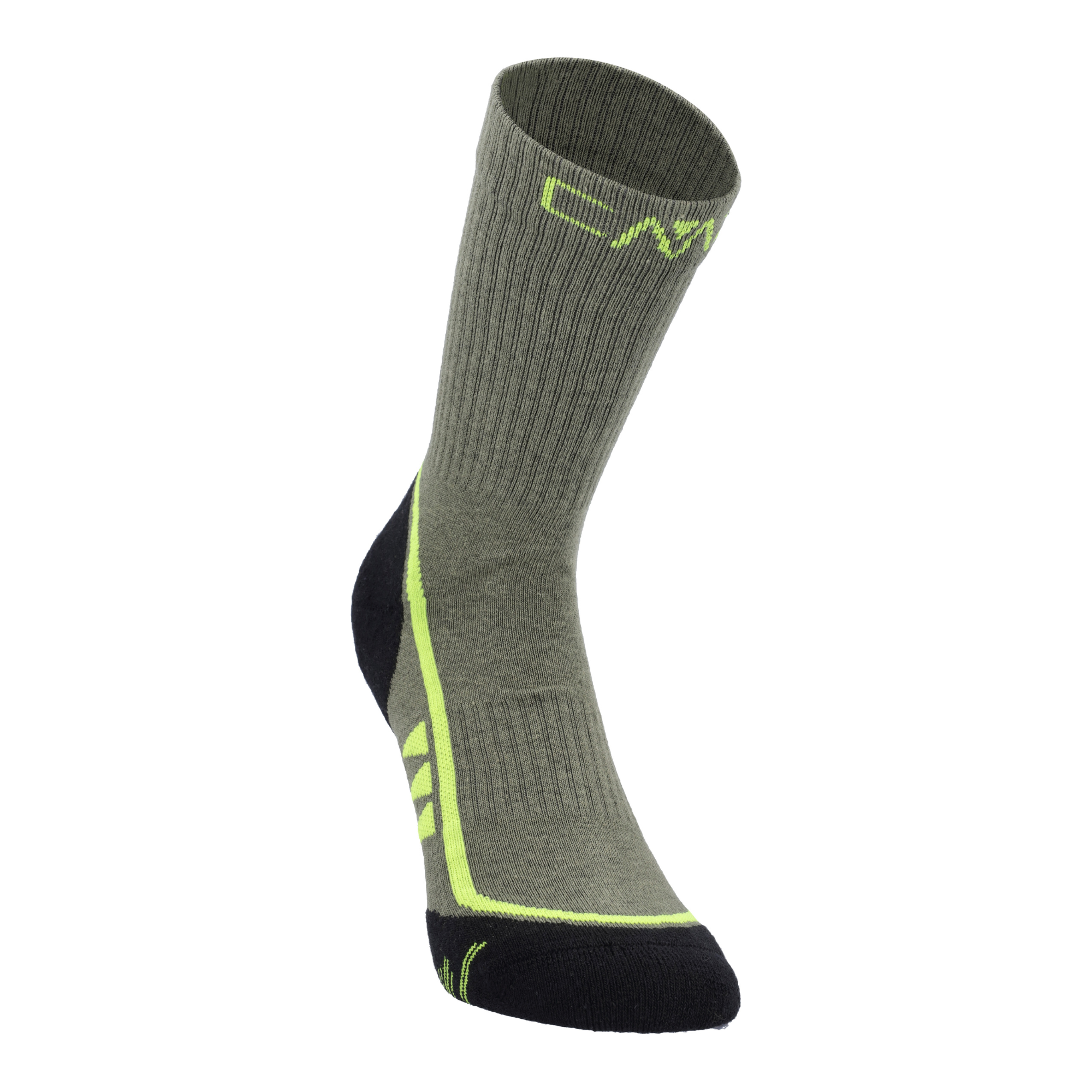 CMP Men's Supersoft 50 Mid Length Hiking Socks Jungle E907 3I19867