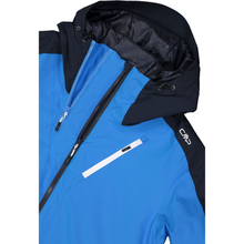Load image into Gallery viewer, CMP Men&#39;s Twill Hooded Waterproof Ski Jacket (Royal Blue)
