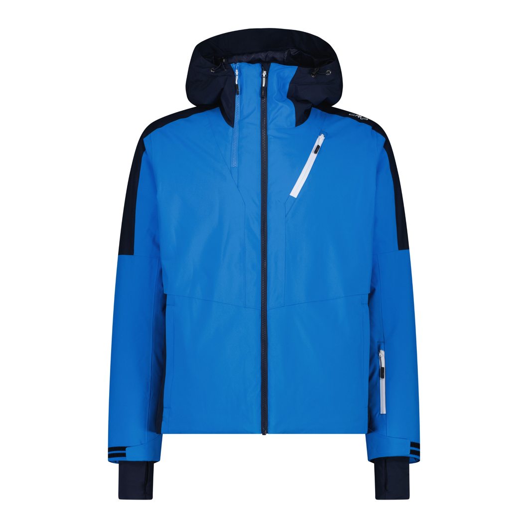 CMP Men's Twill Hooded Waterproof Ski Jacket (Royal Blue)
