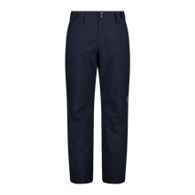 Load image into Gallery viewer, CMP Men&#39;s Twill Waterproof Insulated Ski Trousers (Black/Blue)
