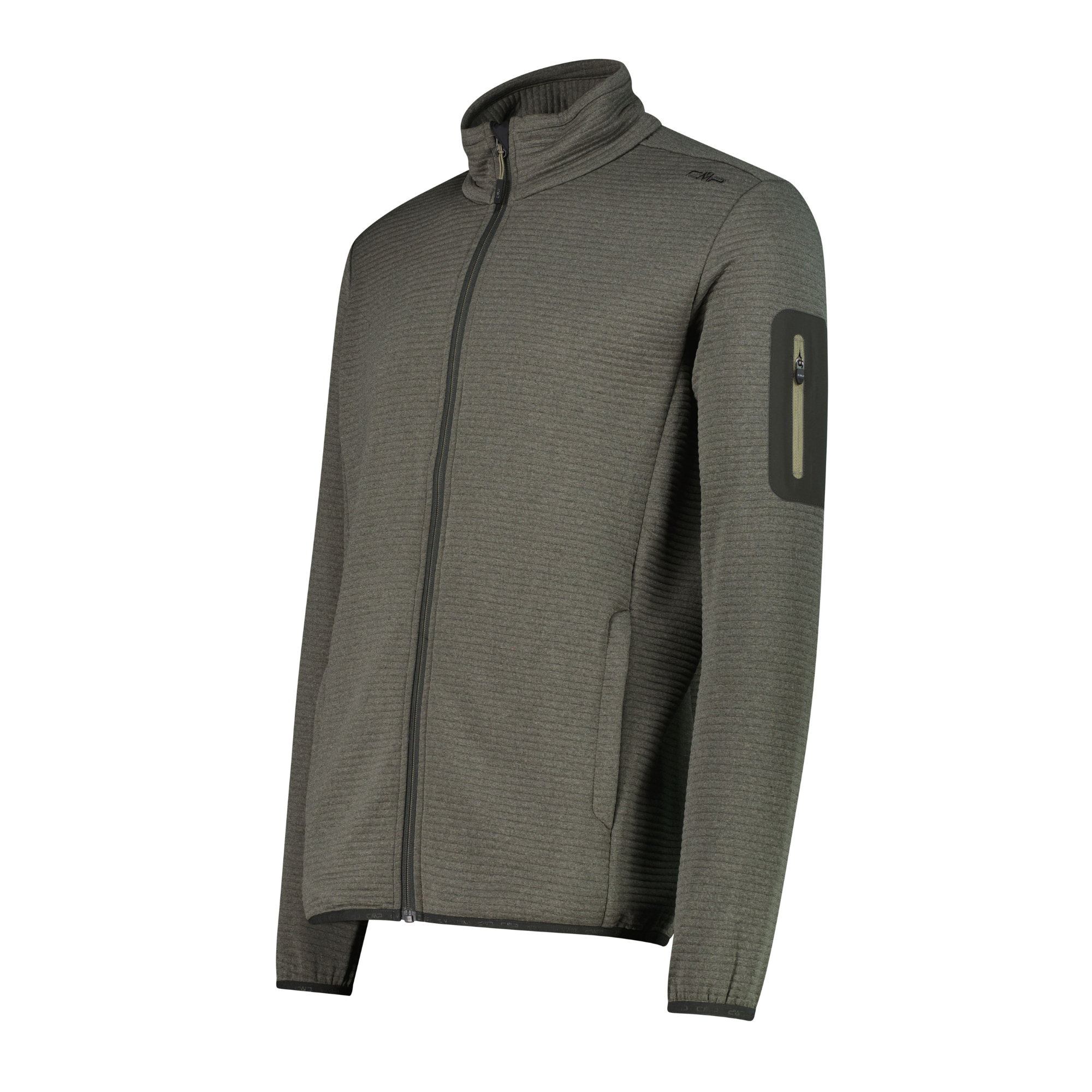 CMP Men's Unlimitech Full Zip Fleece (Pine Mel)