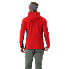 Load image into Gallery viewer, CMP Men’s Unlimitech Grid Tech Hooded Full Zip Fleece (Ferrari)
