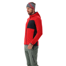 Load image into Gallery viewer, CMP Men’s Unlimitech Grid Tech Hooded Full Zip Fleece (Ferrari)
