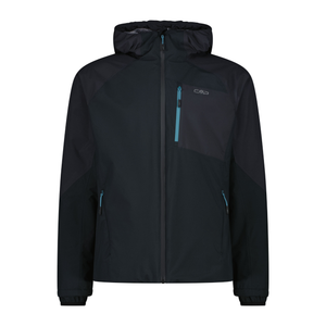 CMP Men's Waterproof Insulated HighLoft Fleece Lined Jacket (Nero/Anthracite)