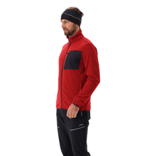 Load image into Gallery viewer, CMP Men&#39;s Zig Zag Full Zip Fleece (Ferrari)
