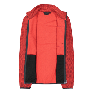 CMP Men's Zig Zag Full Zip Fleece (Ferrari)