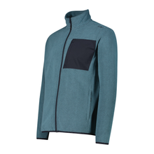 Load image into Gallery viewer, CMP Men&#39;s Zig Zag Full Zip Fleece (Nilo)
