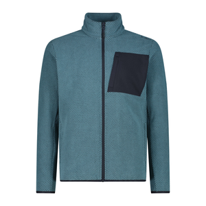 CMP Men's Zig Zag Full Zip Fleece (Nilo)