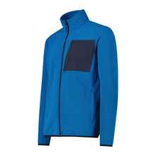 Load image into Gallery viewer, CMP Men&#39;s Zig Zag Full Zip Fleece (Royal Blue)
