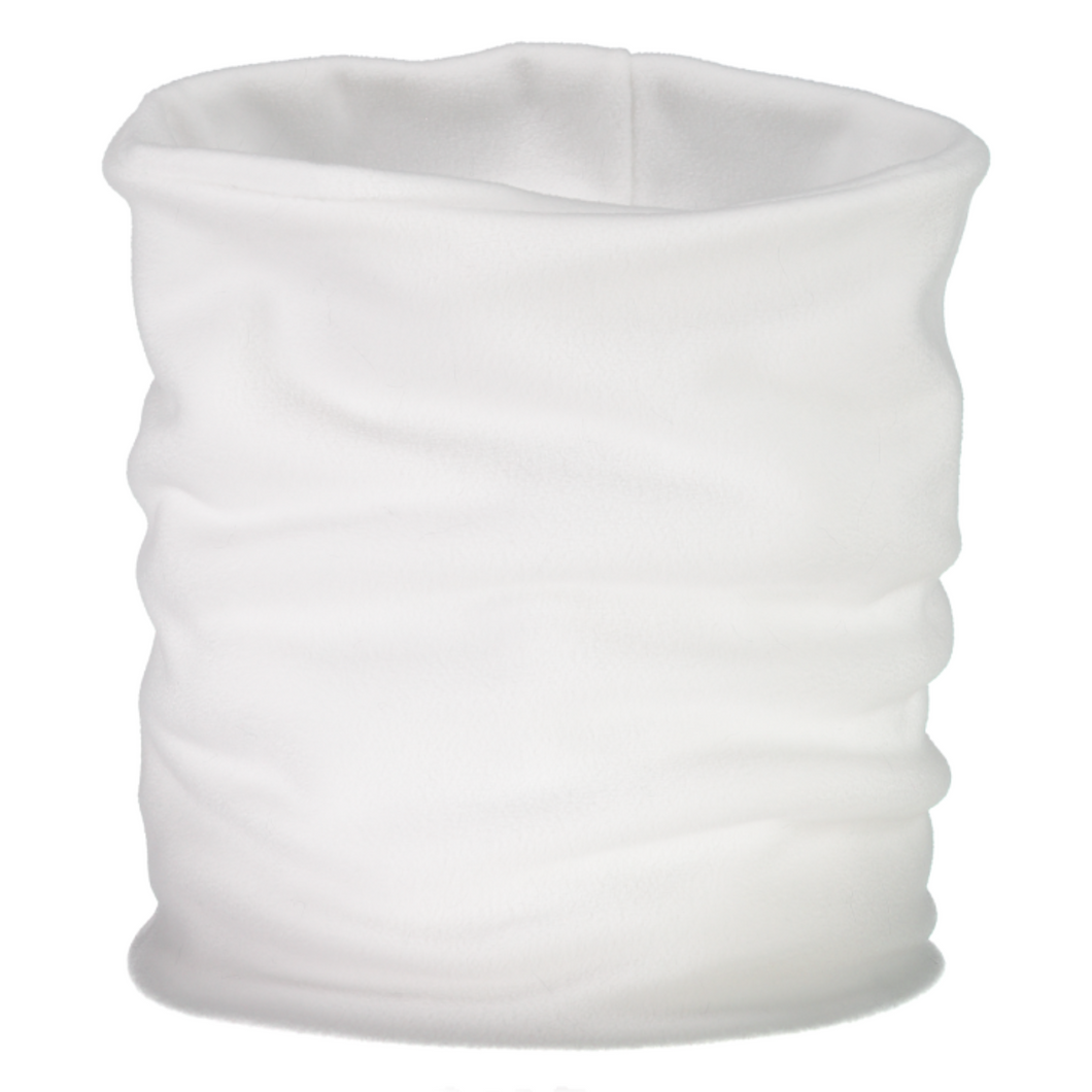 CMP Unisex Fleece Neck Gaiter (Bianco)
