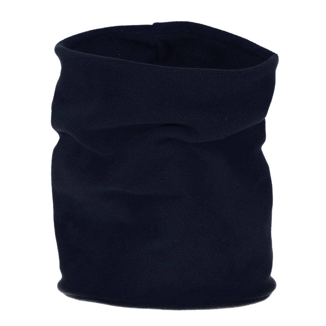 CMP Unisex Fleece Neck Gaiter (Black Blue)