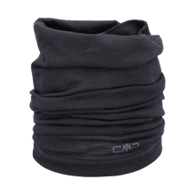 Load image into Gallery viewer, CMP Unisex Merino Blend Neck Gaiter (Nero)
