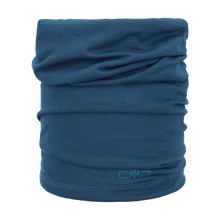 Load image into Gallery viewer, CMP Unisex Merino Blend Neck Gaiter (Teal)
