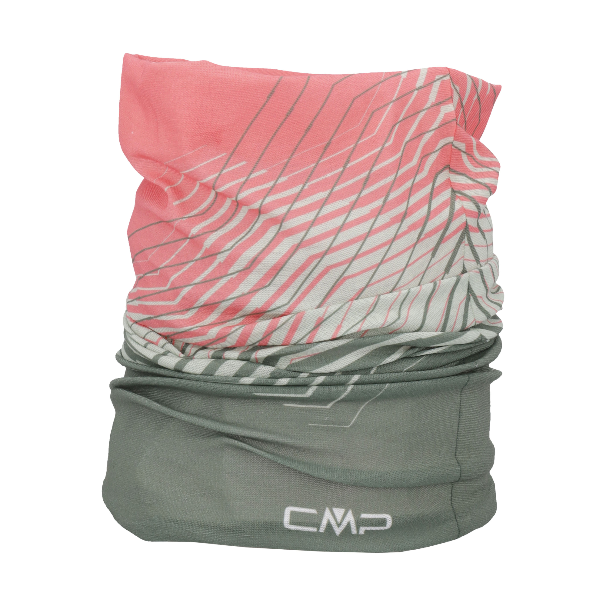 CMP Unisex Neckwarmer (Avocado/Pistachio/Coral)