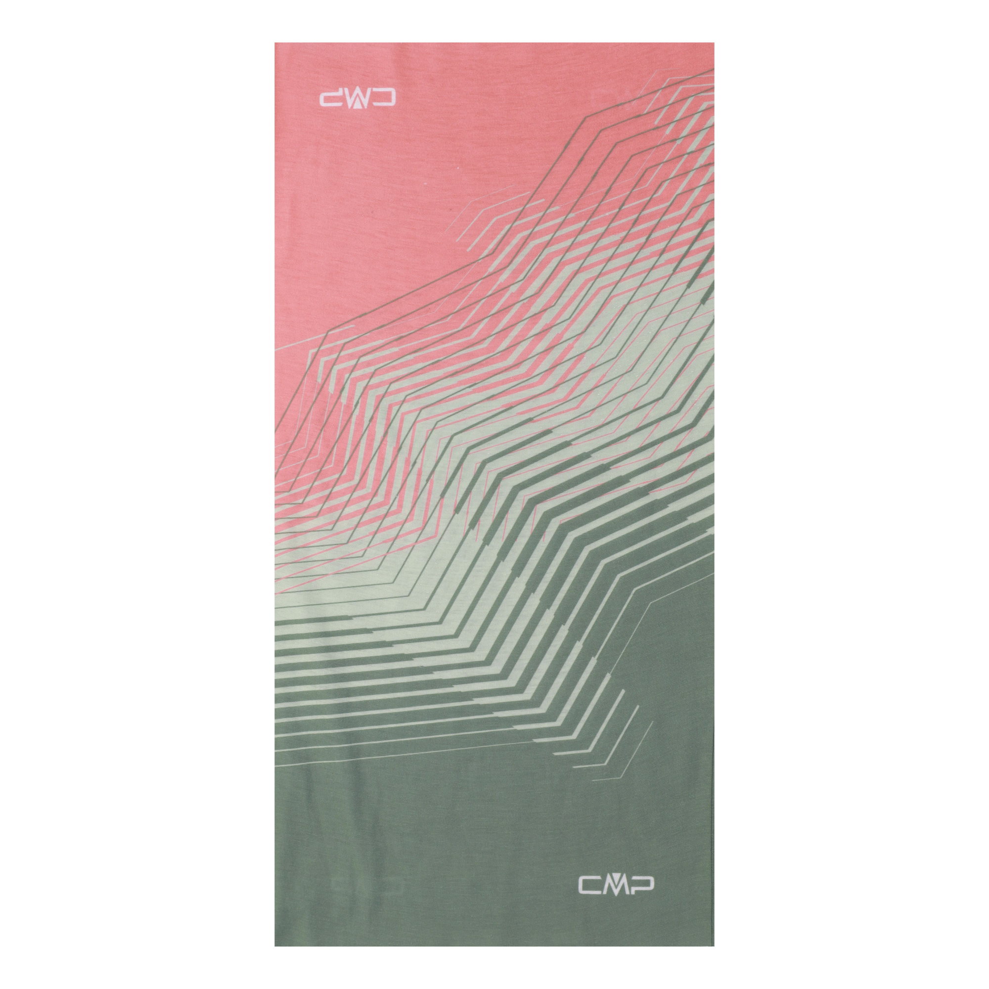 CMP Unisex Neckwarmer (Avocado/Pistachio/Coral)