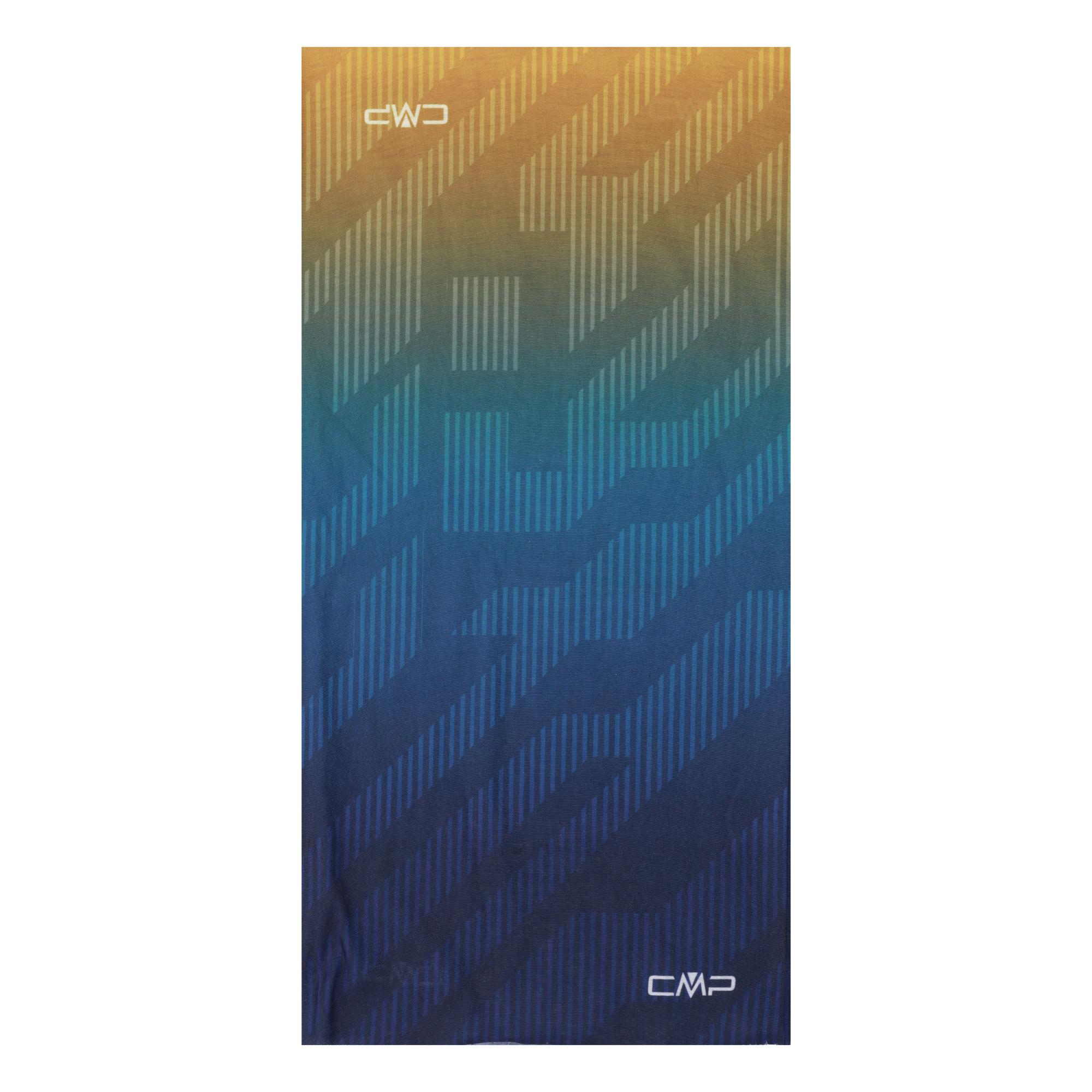CMP Unisex Neckwarmer (B. Blue/Petroleum/Curcuma)