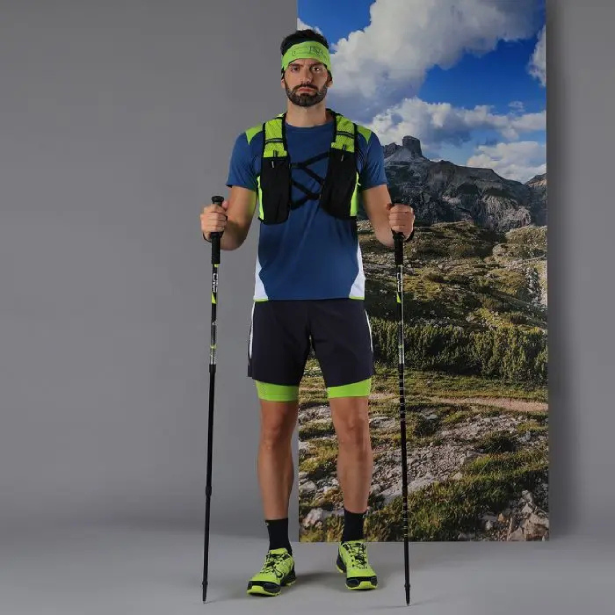 CMP Unisex Santa Fe 8L Trail Running Vest (Acido)