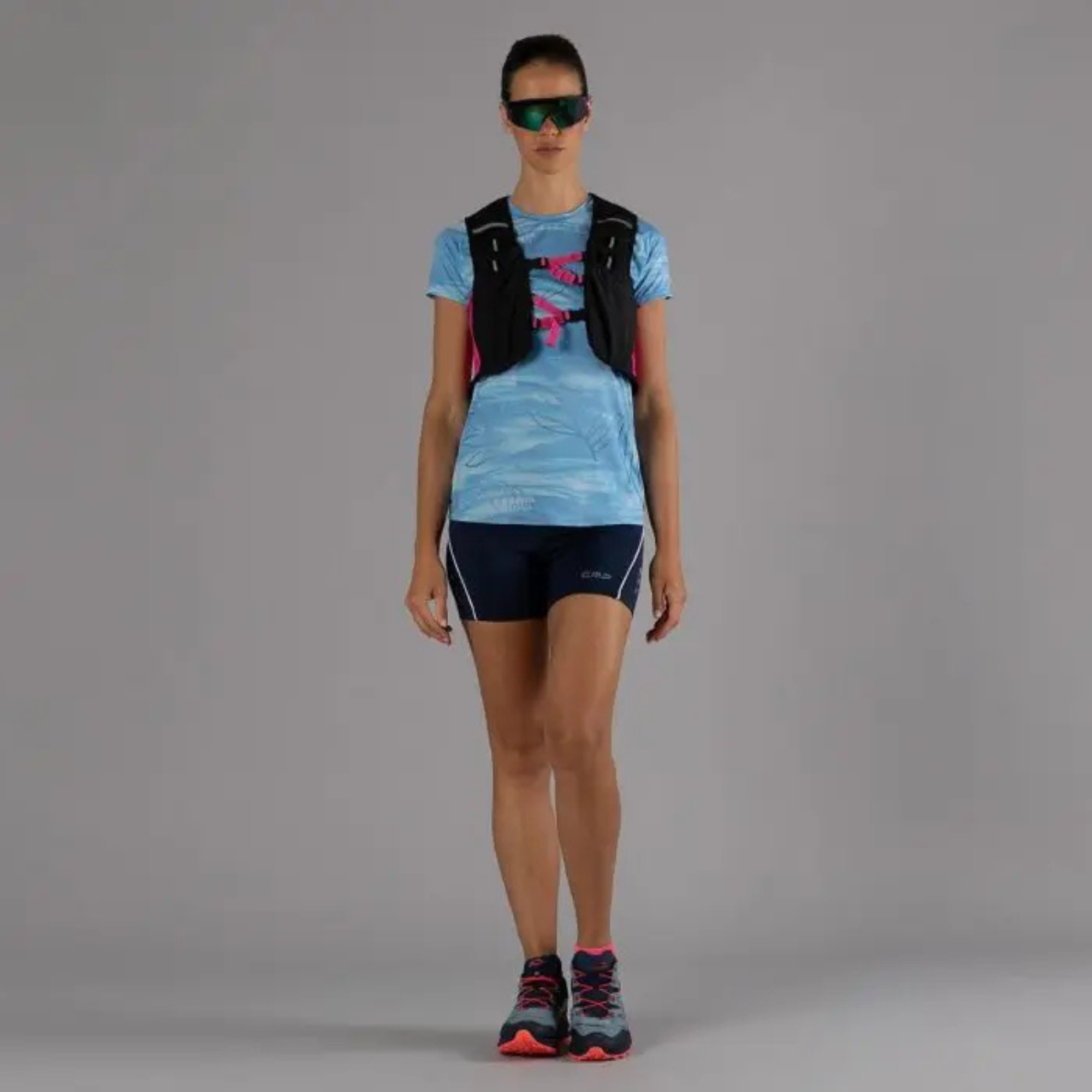 CMP Unisex Santa Fe 8L Trail Running Vest (Purple Fluo)