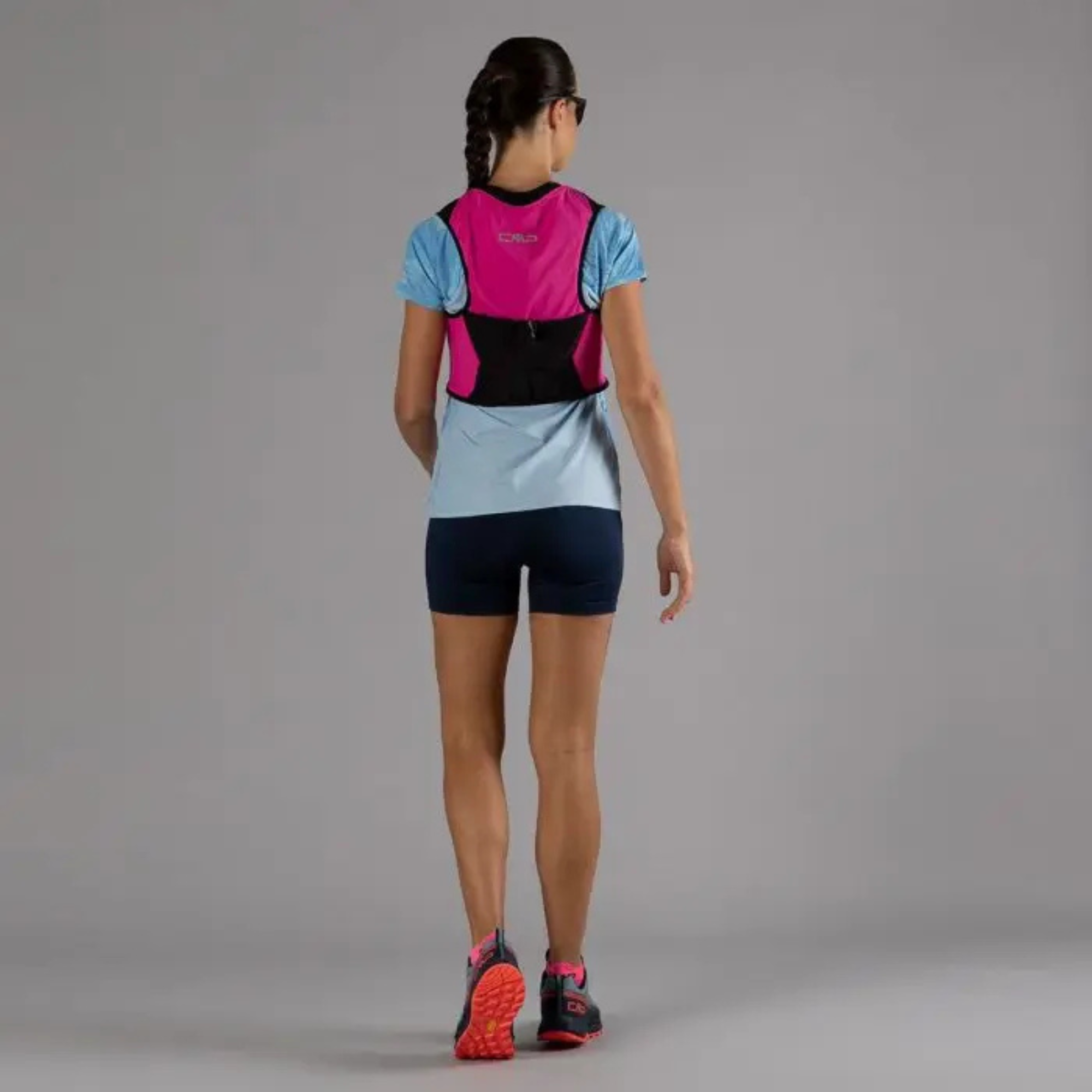 CMP Unisex Santa Fe 8L Trail Running Vest (Purple Fluo)