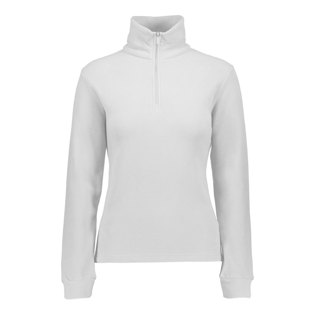CMP Women's Arctic Quarter Zip Fleece Top (Bianco)