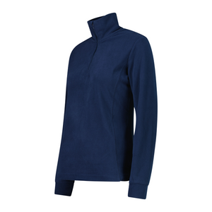 CMP Women's Arctic Quarter Zip Fleece Top (Blue Ink)