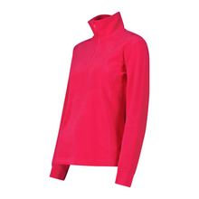 Load image into Gallery viewer, CMP Women&#39;s Arctic Quarter Zip Fleece Top (Carminio)
