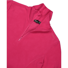 Load image into Gallery viewer, CMP Women&#39;s Arctic Quarter Zip Fleece Top (Carminio)
