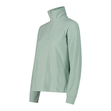 Load image into Gallery viewer, CMP Women&#39;s Arctic Quarter Zip Fleece Top (Jade)
