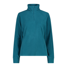 Load image into Gallery viewer, CMP Women&#39;s Artic Quarter Zip Fleece (Teal)
