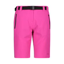 Load image into Gallery viewer, CMP Women&#39;s Bermuda Belted Shorts (10in)(Festival)
