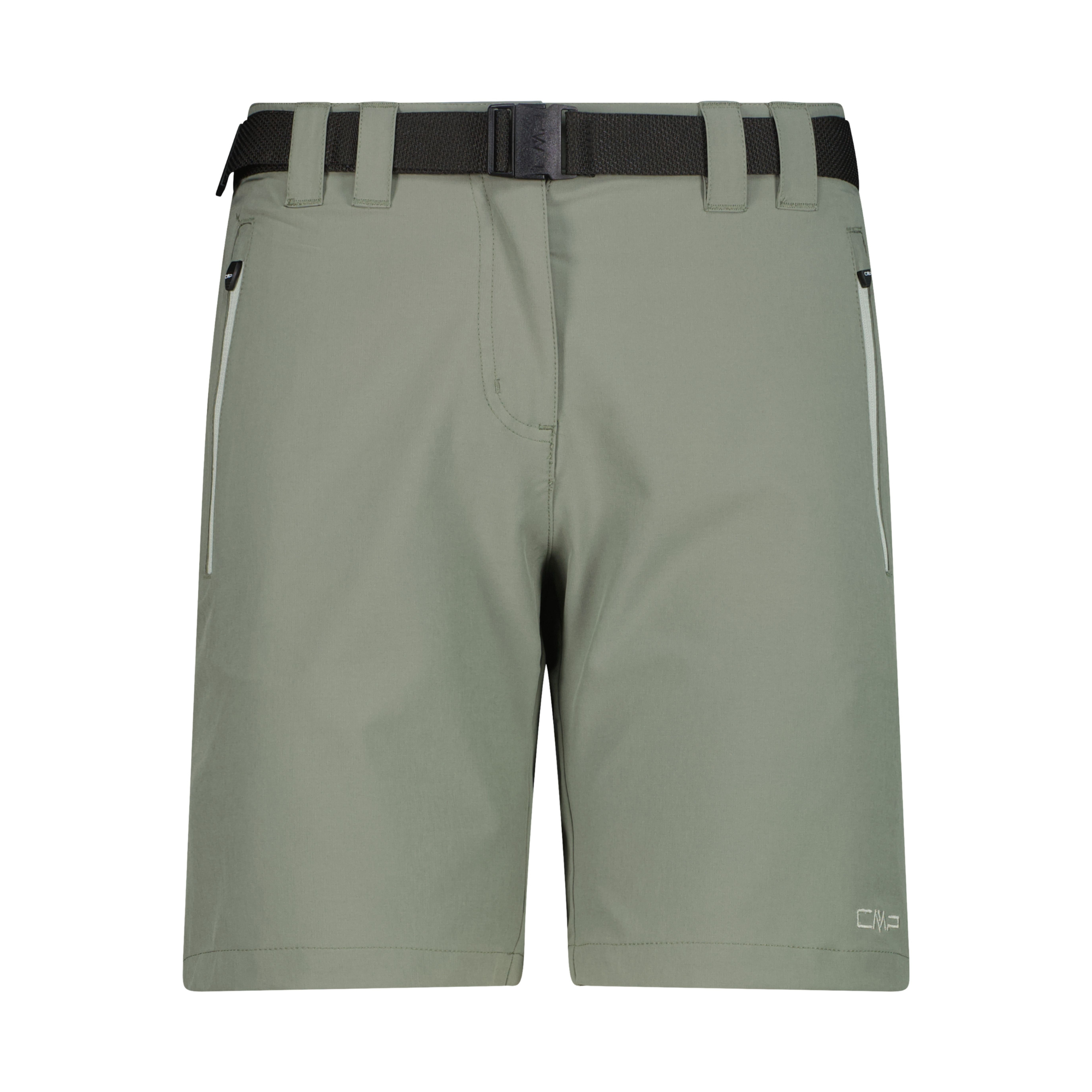 CMP Women's Bermuda Belted Shorts (Avocado)(8in)
