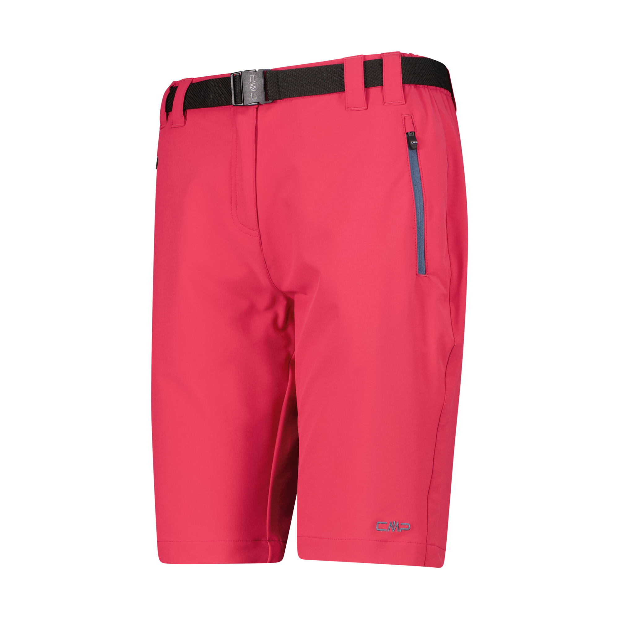 CMP Women's Bermuda Belted Shorts (Magenta)(10in)