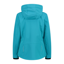 Load image into Gallery viewer, CMP Women&#39;s Softshell Jacket with Detachable Hood (Tiffany)
