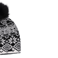 Load image into Gallery viewer, CMP Women’s Fleece Lined Knitted Beanie Hat (Nero)
